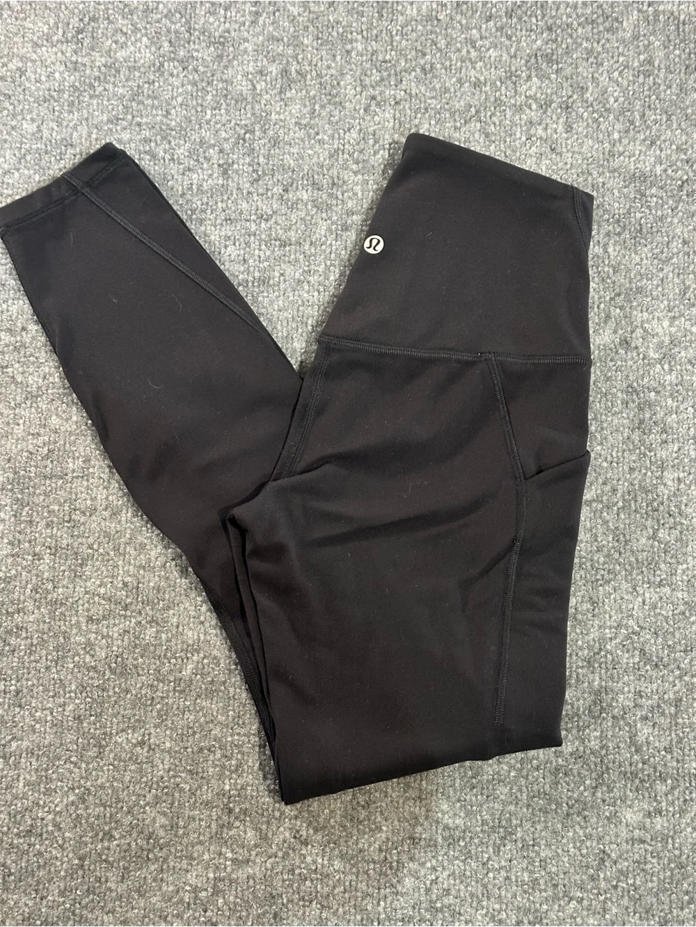 lululemon athletica Women’s Black High-Rise Pocket Leggings with Pockets